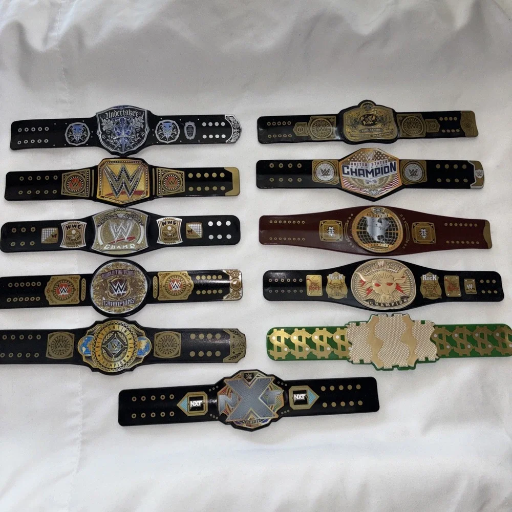 WWE Championship Slap Bands Complete Series 1 And 2 Of Seires 2 with Super Rares